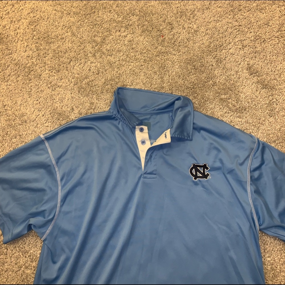 UNC Tarheels Light Blue Dress shirt size XL - Picture 5 of 9